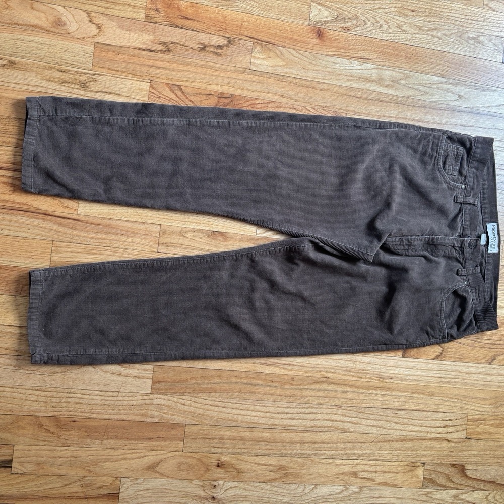 Paper Denim & Cloth Corduroy Pants Men's Brown Classic Straight Leg - 34X30 - Picture 5 of 12